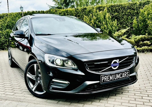 Volvo V60 cena 77900 przebieg: 202762, rok produkcji 2018 z Sztum małe 781